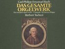 c.p. bach box 2lp complete organ tachezi telefunken nm-