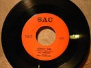 Eric Mercury RARE northern soul 45 Lonely Girl on Sac