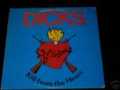 THE DICKS KILL FROM THE HEART LP BIG BOYS KBD RARE PUNK