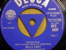 BILLY FURY 1st EP Maybe Tomorrow RARE