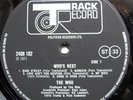 THE WHO WHO'S NEXT UK 1ST PRESS -1 MATRIX PROG LP