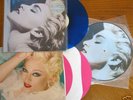 Madonna BEDTIME STORIES PINK Vinyl TRUE BLUE Pic DISC