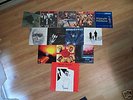 Set of 13 Pearl Jam x-mas fan club LPs