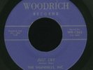 TENNESSEE Garage 45-The Shandells Inc-Just Cry-Woodrich