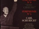 FALP 577/8(SET 2 LPs)/BEETHOVEN 5th &9th/ SCHURICHT