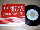 DEPECHE MODE  Told You So  Spanish Promo 7