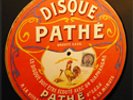 Rare 1906 PATHE Pathé Art Nouveau Picture Disc Record