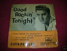ELVIS PRESLEY HMV uk ep 45 +PS 'GODD ROCKIN TONIGHT' 7