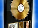 MADONNA BAD GIRL 24CT GOLD RECORD AWARD RARE