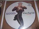 Madonna Whos That Girl  UK 12“ pic disc  1987