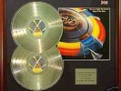 ELO OUT OF THE BLUE AWARD SIGNED BY BEV BEVAN