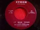NORTHERN SOUL GEM--BIG DON'S REBELLION--IT WAS TRUE