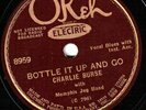 MEGA  RARE 78 CHARLIE BURSE MEMPHIS JUG BAND OKEH 8959