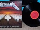 METALLICA MASTER OF PUPPETS JAPAN PROMO VINYL W/ EXTRAS