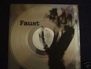 FAUST LP CLEAR VINYL & SLEEVE PRINTED INSERT