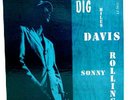 MILES DAVIS Sonny Rollins LP Dig 1956 Original Prestige
