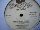 TONY ANTONIOU SEND IN THE NIGHT RARE UK BOOGIE LISTEN