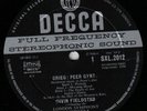 Decca SXL 2012 Wide Band Groove Fjeldstad