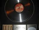 PLATINUM RECORD AWARD  LED ZEPPELIN CODA SWAN SONG INC.