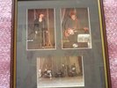 COCTEAU TWINS FRAMED EARLY 80'S CONCERT PHOTOGRAPHS