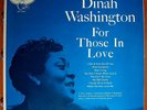 DINAH WASHINGTON FOR THOSE IN LOVE ORIG EMARCY MONO LP