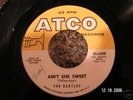 THE BEATLES AINT SHE SWEET #6308  45 RECORD WITH SLEEVE