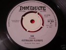 AUSTRALIAN PLAYBOYS 'SAD' Rare PSYCH/FREAKBEAT UK 45