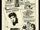 ELVIS PRESLEY CARTOON PICTURE SLEEVE - THIS IS HIS LIFE