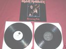 IRON MAIDEN RUNNING FREE RARE LIVE 2 LP SET MINT