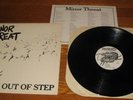 punk/ hardcore/MINOR THREAT : Out of Step LP 1st press