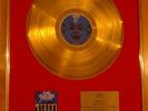 THE WONDER STUFF/WONDERSTUFF BPI Gold Disc Record Award