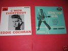EDDIE COCHRAN - 2 UK 1st press EPs (London & Liberty)