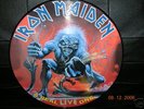 IRON MAIDEN - A REAL LIVE ONE LP PIC DISC  