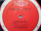 Vlado Perlemuter, Chopin Ballades, Nimbus Pressing lp