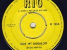 GOT MY BUGALOO-JACKIE MITTOO UK RIO FUNKY KILLER 45