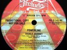 POWERLINE - DOUBLE JOURNEY - Orig 1981 US PROMO 12