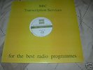NIRVANA LP BBC IN CONCERT TRANSCRIPTION DISC NEAR MINT