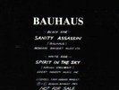 BAUHAUS SANITY ASSASSIN FAN CLUB ONLY 45 RARE AS NEW