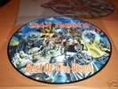 IRON MAIDEN - BEST OF THE BEAST UK PROMO PIC DISC  RARE