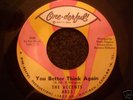 'You better think again' The Accents on Onederful 