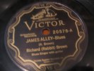 Blues 78 rpm: Richard (Rabbit) Brown, Victor 20578, E+