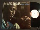 MILES DAVIS Kind Of Blue COLUMBIA LP WHITE LABEL PROMO
