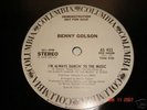 BENNY GOLSON- IM ALWAYS DANCIN TO THE MUSIC **PROMO 12