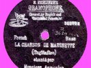 seltene Schellack Berliner Record PAUL AUMONIER 1901