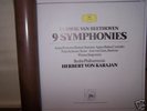 KARAJAN Beethoven 9 Symphonies. Signed Collectors item