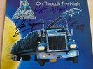 DEF LEPPARD group autographed signed ALBUM / LP w/COA