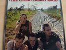 THE CLASH group autographed signed ALBUM / LP w/COA