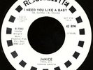 NORTHERN SOUL 45 - JANICE Near Mint US PROMO 7