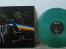 Pink Floyd Dark Side Of Moon Autographed Clear Vinyl LP