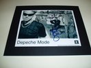 DEPECHE MODE fantastic FULLY signed PROMO sire PRESSpic
